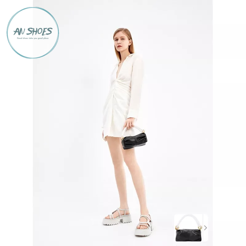 ☘️ AN SHOES☘Sangdal quai dây đế cao bằng 5cm. Hàng quảng châu full box. hàng có sẵn