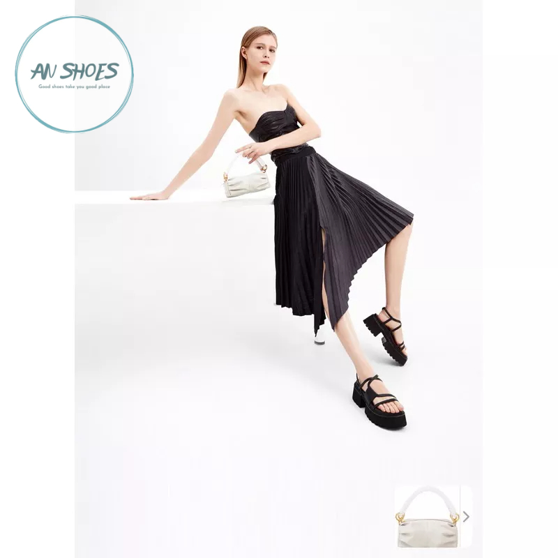 ☘️ AN SHOES☘Sangdal quai dây đế cao bằng 5cm. Hàng quảng châu full box. hàng có sẵn