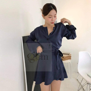 SET LỤA XANH SANG CHẢNH - CINDY SET