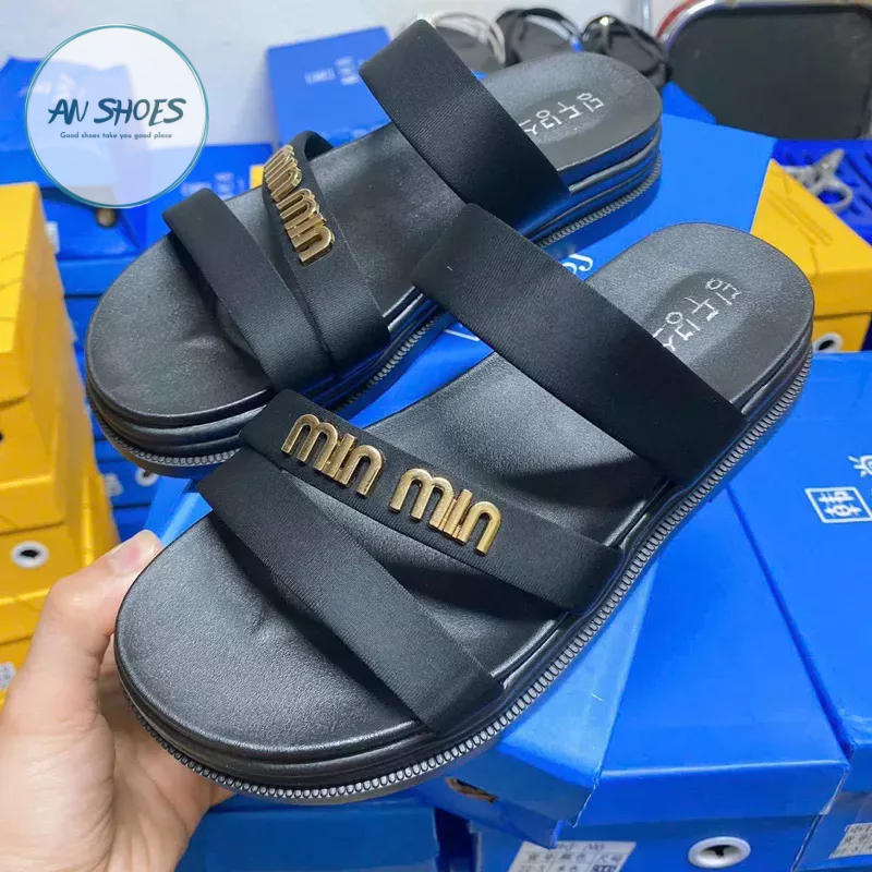☘️ AN SHOES☘️ Dép Lê quai ngang