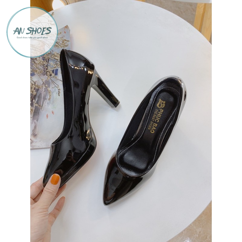 🌿 HÀNG CÓ SẴN🌿 Giày đầm đúp đế gót vuông 9cm
