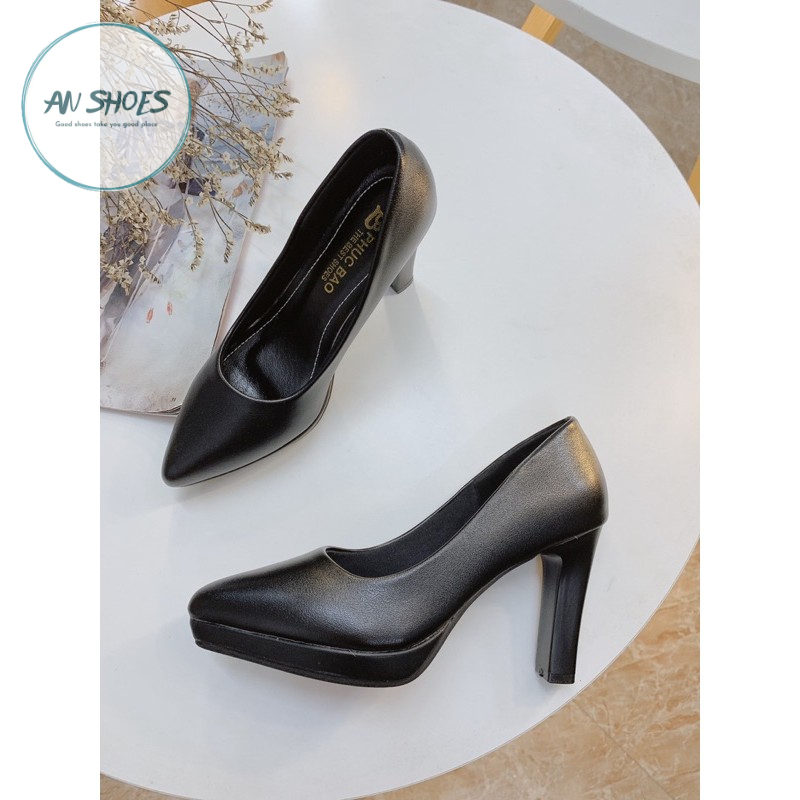 🌿 HÀNG CÓ SẴN🌿 Giày đầm đúp đế gót vuông 9cm
