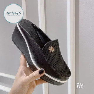 ❄️ Sục lưới da mềm, đế cao 7cm
