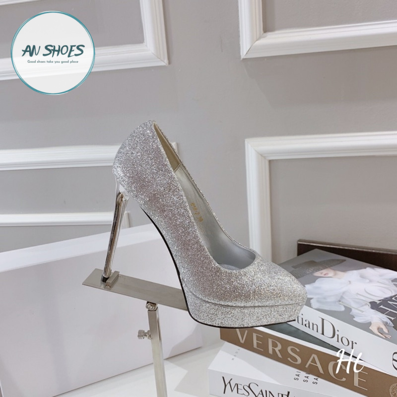 ❄️ GIÀY ĐÚP ĐẾ KIM TUYẾN CAO 12cm. HÀNG QUẢNG CHÂU FULL BOX CÓ SẴN