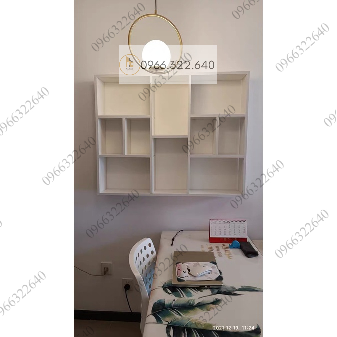 Kệ gỗ trang trí treo tường kệ đa năng gỗ MDF nhập khẩu cao cấp mang phong cách hiện đại tối giản NADECOR