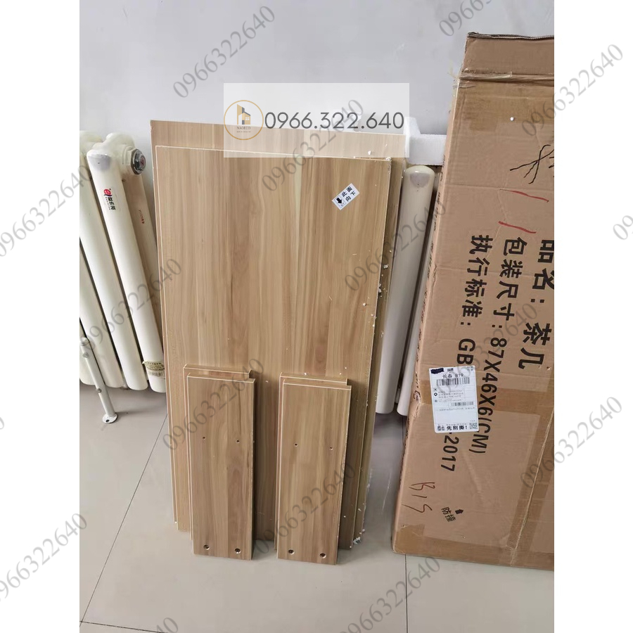 Bàn Trà Sofa, Bàn Thấp Ngồi Bệt Phong Cách Nhật Bản, Gỗ Công Nghiệp MDF Phủ Melamine Bền Đẹp Dễ Lắp Ráp