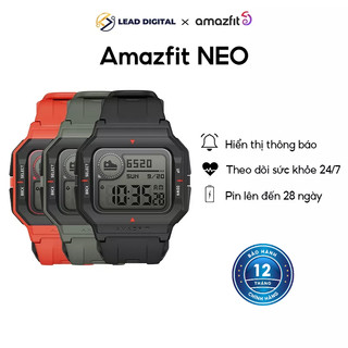 Đồng hồ Thông minh Amazfit NEO - Hàng Chính Hãng - Bảo hành điện tử 12 tháng
