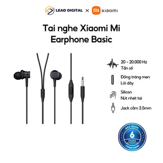 Tai nghe Xiaomi Mi Earphone Basic (Bản Quốc tế) - Bảo hành 6 tháng