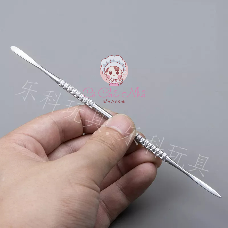 Bộ 3 dụng cụ điêu khắc đất sét thép nguyên khối