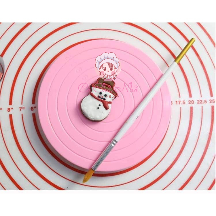 Bàn xoay mini - vẽ bánh quy