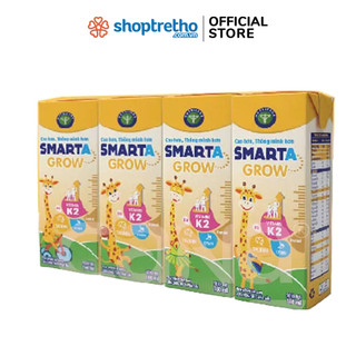 Sữa nước pha sẵn Smarta Grow 110ml, 180ml (lốc 4 hộp)