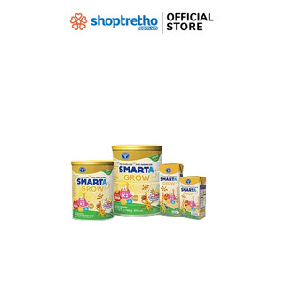 Sữa nước pha sẵn Smarta Grow 110ml, 180ml (lốc 4 hộp)