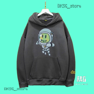 áo hoodie drew , drew mẫu phi hành gia , chất liệu nỉ bông cao cấp , nón 2 lớp dày dặn
