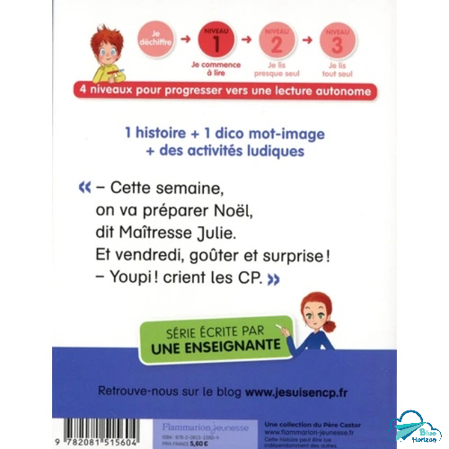Sách đọc thiếu nhi tiếng Pháp: Noel A L'Ecole