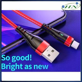 Cáp sạc nhanh điện thoại hc me3 2m cổng ln/type c/micro usb