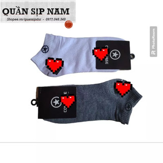 Combo 5 đôi Tất vớ nam cổ ngắn, tất nam trẻ trung, thời trang