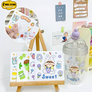 Sticker trang trí xinh xắn.