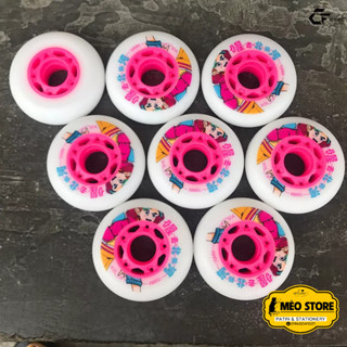 Bánh patin slide Hồng