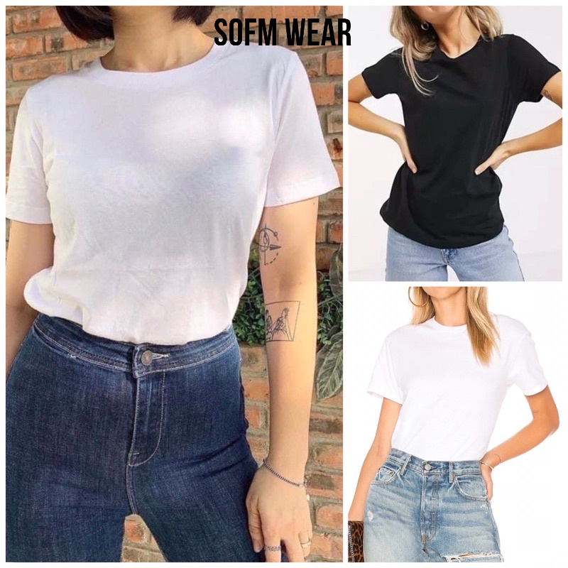 Áo Thun Trơn Cotton 100% Form Nhỏ