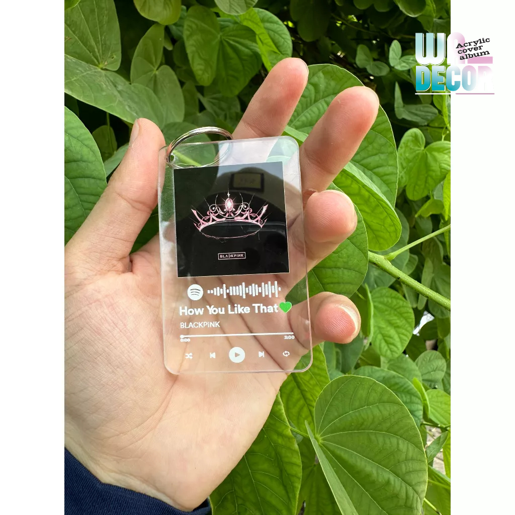 Móc Khoá Spotify nhóm nhạc Blackpink