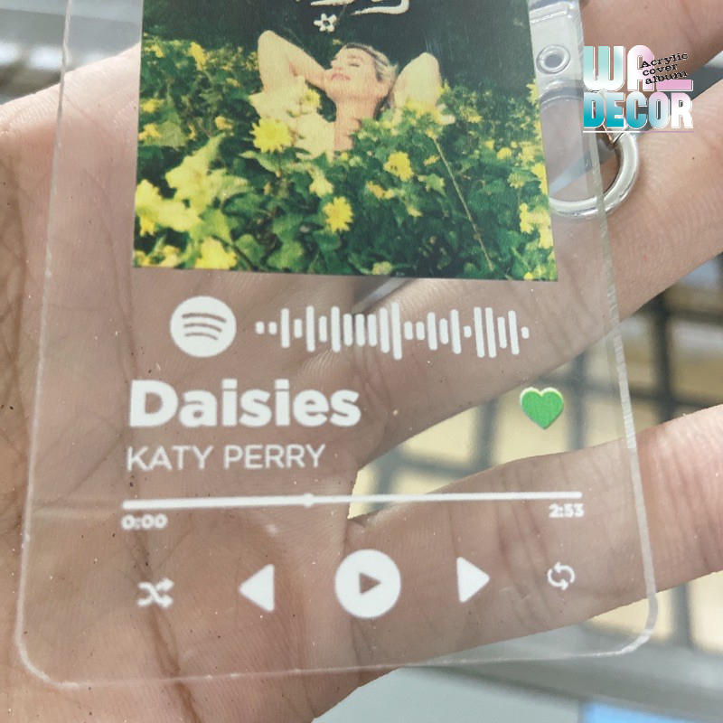 Móc khoá Spotify các nhóm nhạc