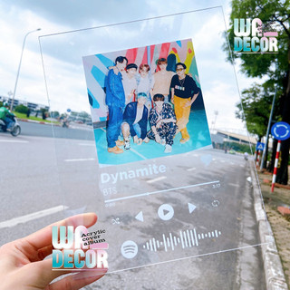 [IN THEO YÊU CẦU] Bìa nhạc Spotify trong suốt các nhóm nhạc