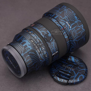 Miếng Dán Skin 3M mạch xanh & titanium mix matrix black cho máy ảnh và len Canon/ Nikon/ Sony - HDSKIN