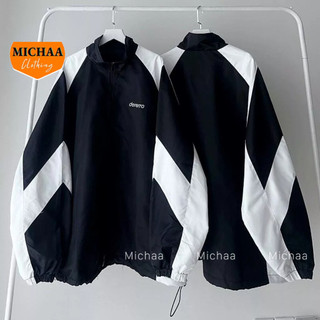 Áo Khoác Dù DERERRO Nam Nữ Ulzzang Unisex Form Rộng Lớp Thể Thao Chống Nắng MICHAA AKD82