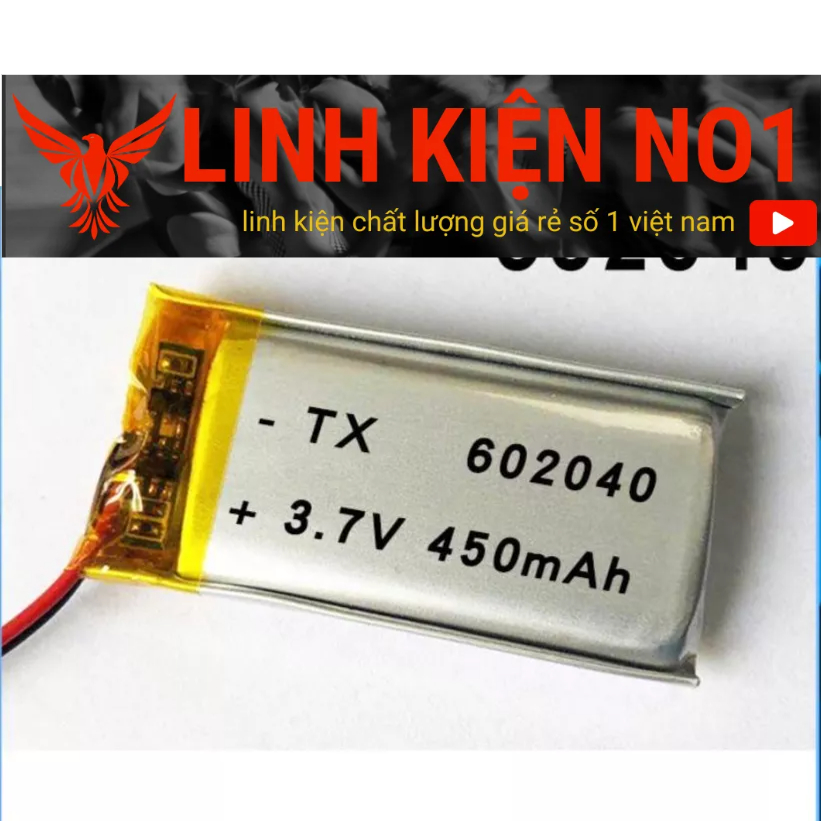 Pin Li-Po Lithium 3.7V Dung Lương Từ 40-15000mAh