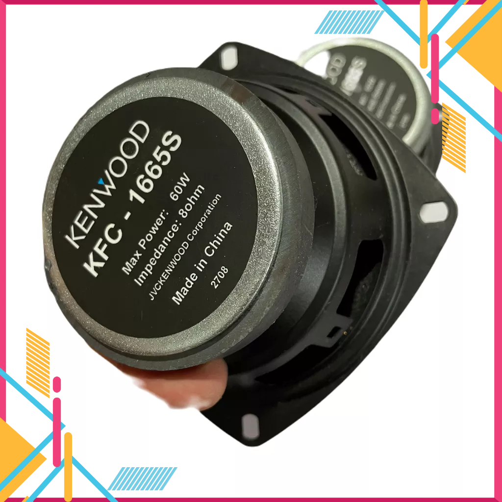 Loa bass 10cm Kenwood nhập khẩu: Giá 2 chiếc