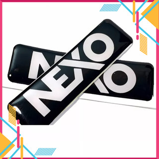 2 chiếc tem dán thùng loa nexo