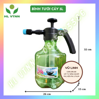 Bình tưới cây bình xịt tưới cây bình phun sương mini siêu nhẹ 3l-sỉ 0396598186 vũ