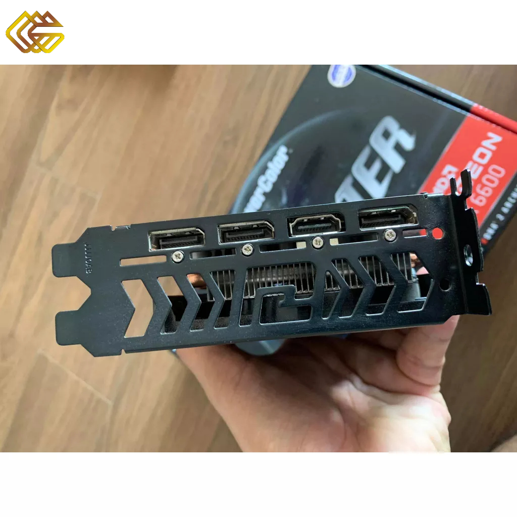 Cạc màn hình VGA  RX 6600 8GB GDDR6 PowerColor Fighter Radeon