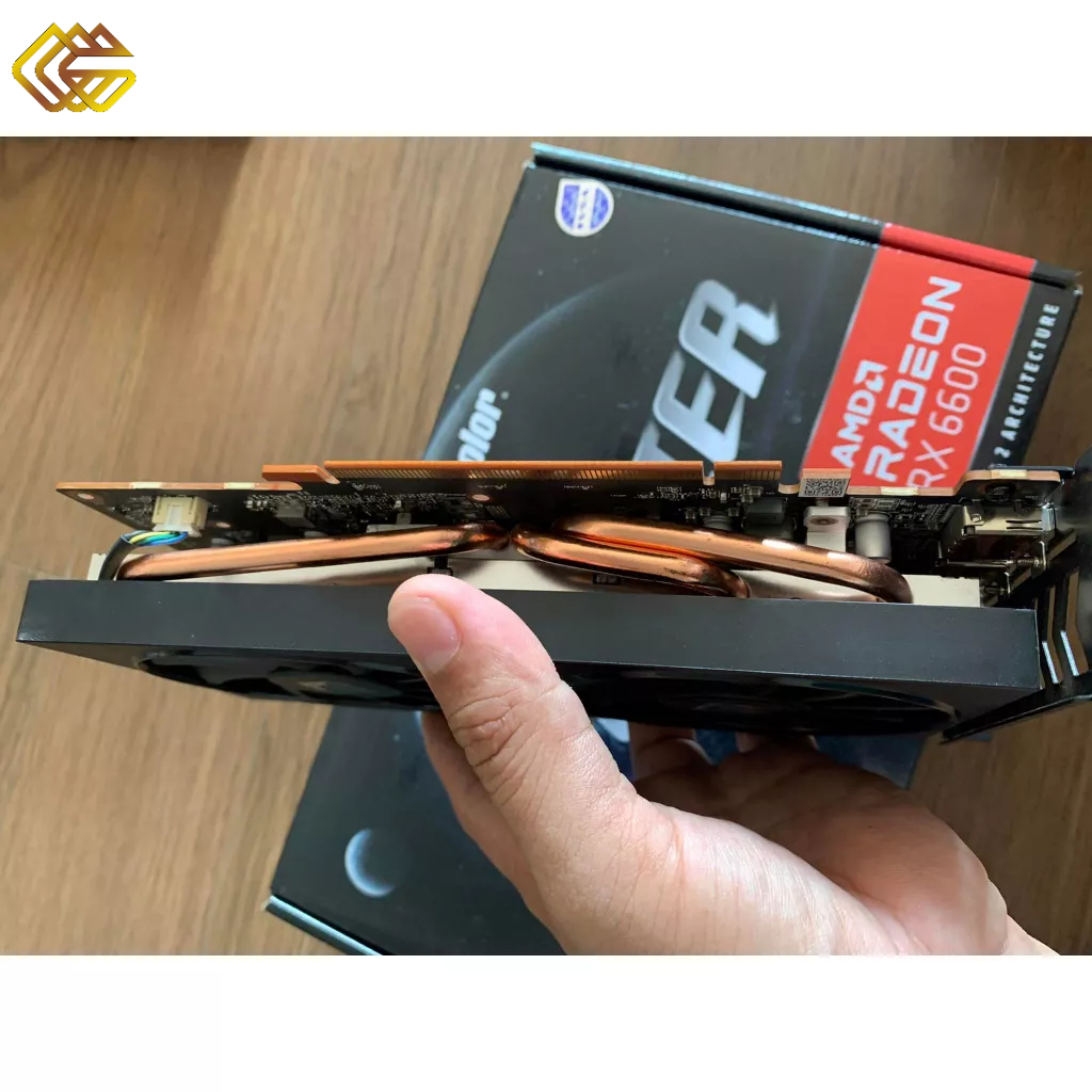 Cạc màn hình VGA  RX 6600 8GB GDDR6 PowerColor Fighter Radeon