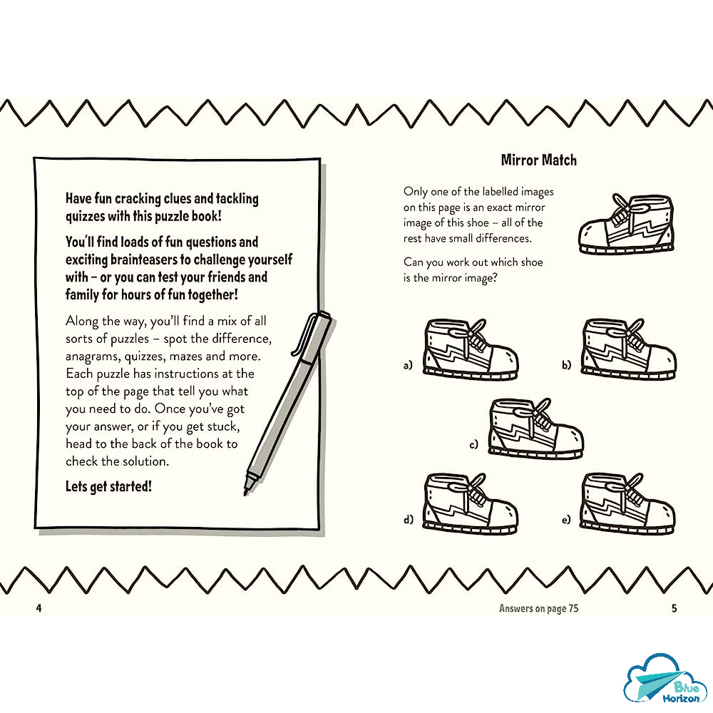 Sách thiếu nhi tiếng Anh: AMAZING PUZZLES AND QUIZZES