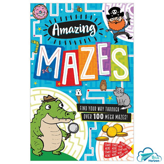 Sách hoạt động thiếu nhi tiếng Anh Usborne - Amazing Mazes Activity Book