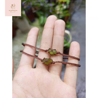 🥑Vòng macrame Peri.dot mini xanh tươi, may mắn, tài lộc 🥑
