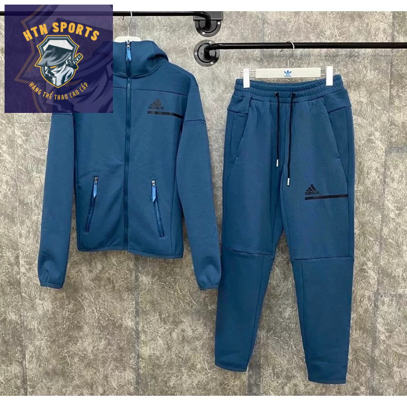 Bộ thể thao Adidas lót nỉ cao cấp mẫu mới 2023