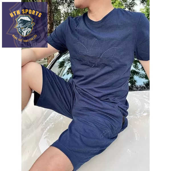 Bộ thể thao Adidas chất thun thoáng mát cao cấp 2023