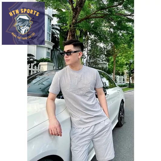 Bộ thể thao Adidas chất thun thoáng mát cao cấp 2023