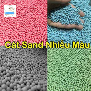 [Mã PET20K giảm 20K đơn 250K] Cát sand hạt nhỏ lót chuồng có hương cho Hamster, Nhím kiểng... 1kg