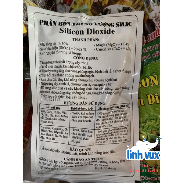Phân bón Silic tân phát bắc giang