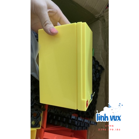 Vỏ hộp nhựa ắc quy lithium dùng pin cell 18650, thay thế bình 12V 24V 36V, bỏ hộp bình acquy điện li po