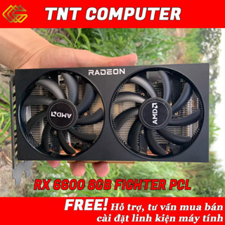 Cạc màn hình VGA  RX 6600 8GB GDDR6 PowerColor Fighter Radeon (AXRX 6600 8GBD6-3DH)