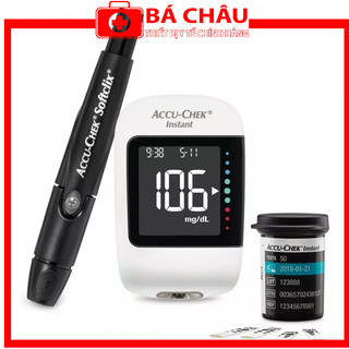 Máy đo đường huyết accu-chek instant , đái tháo đường, tiểu đường