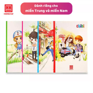 Vở 4 ly ngang 200 trang Hồng Hà South Star Chibi - 0746 dành cho học sinh miền Trung - Nam
