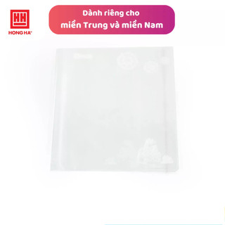 Bọc vở nilon khổ nhỏ (KT: 156x205mm) Hồng Hà - 3156 | Dành cho khu vực miền Trung - miền Nam