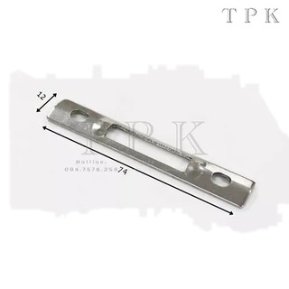 3 chiếc Miệng chốt sập cửa lùa 55, Việt Pháp, PMA - miệng inox