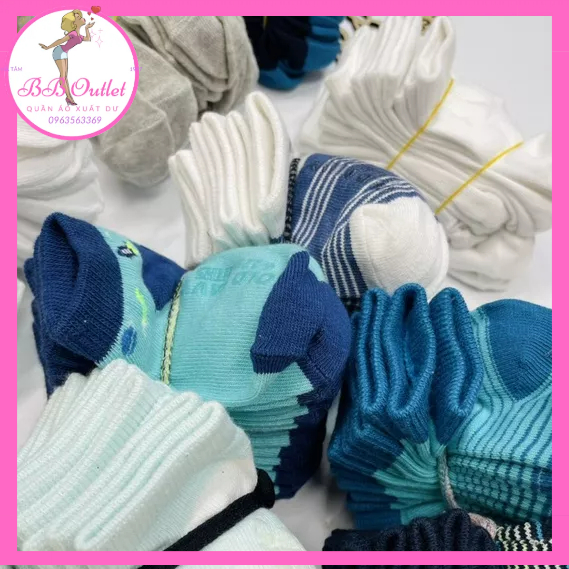 Set 10 đôi -Tất Oldnavy Old navy trẻ em có silicon chống trơn