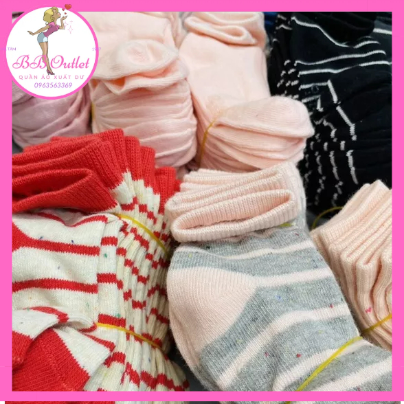 Set 10 đôi -Tất Oldnavy Old navy trẻ em có silicon chống trơn